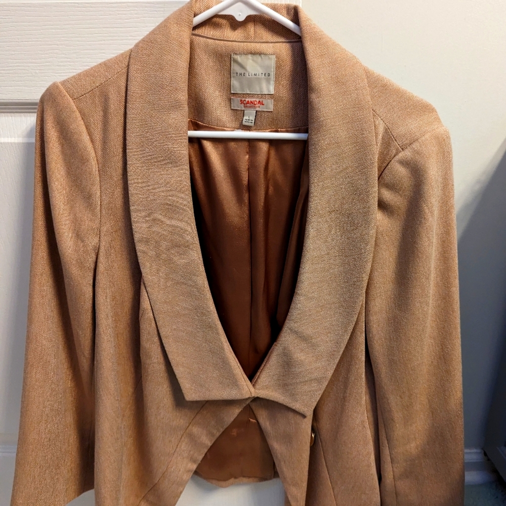 Beige Limited jacket tan size L